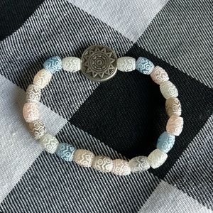 Native themed beaded bracelet- Boho style